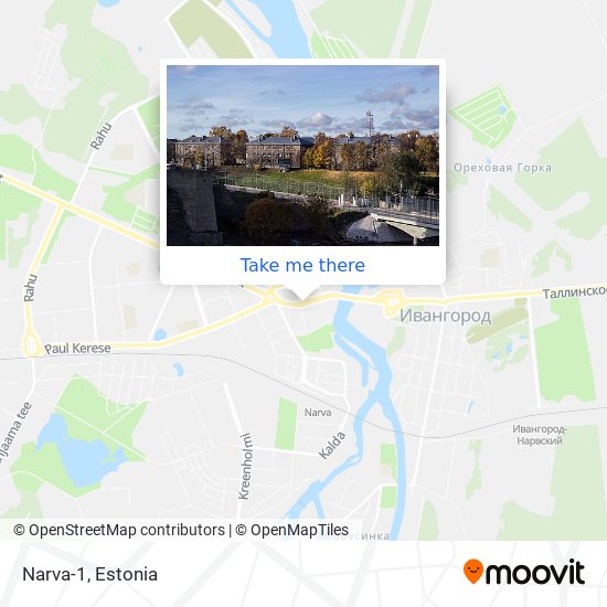 Narva-1 map