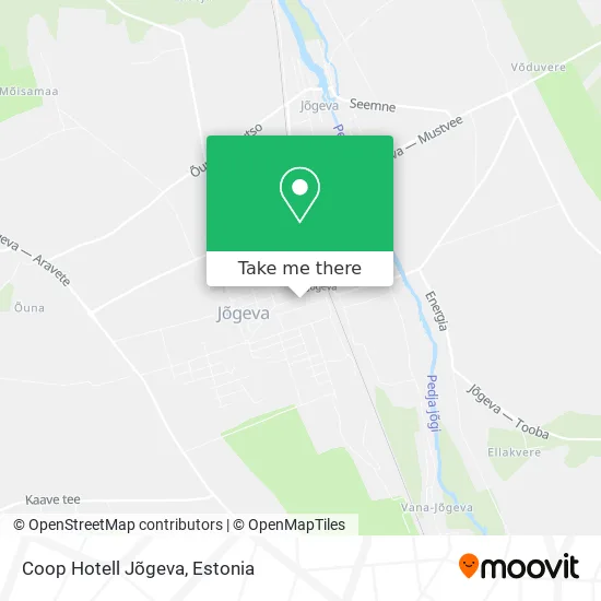 Карта Coop Hotell Jõgeva