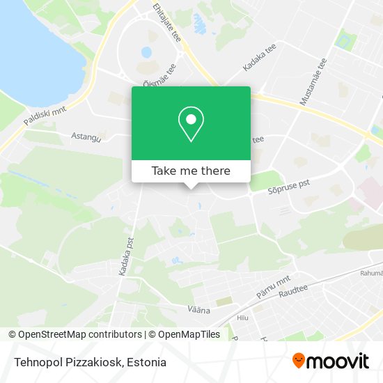 Карта Tehnopol Pizzakiosk