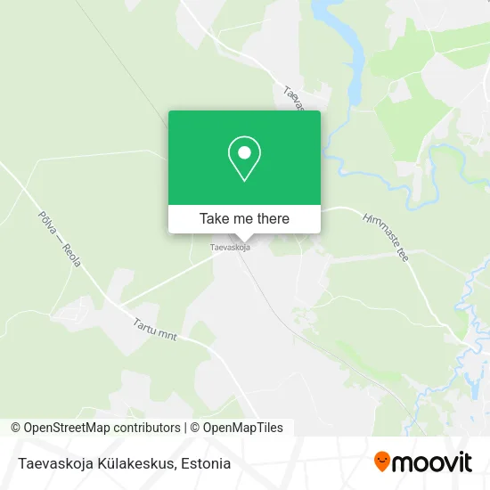 Карта Taevaskoja Külakeskus