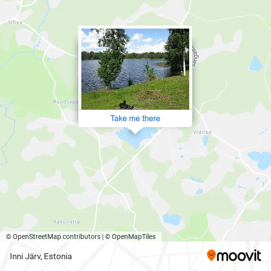 Карта Inni Järv