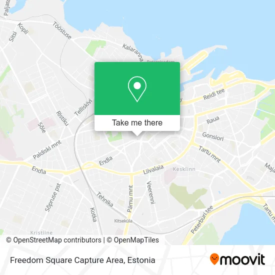 Freedom Square Capture Area map