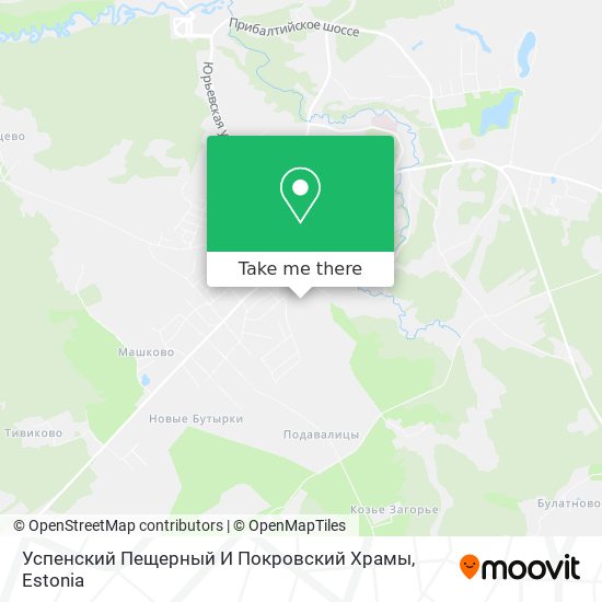 Успенский Пещерный И Покровский Храмы map