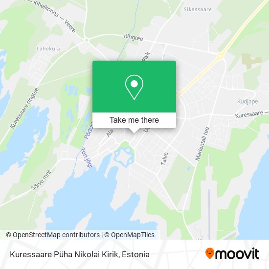 Карта Kuressaare Püha Nikolai Kirik