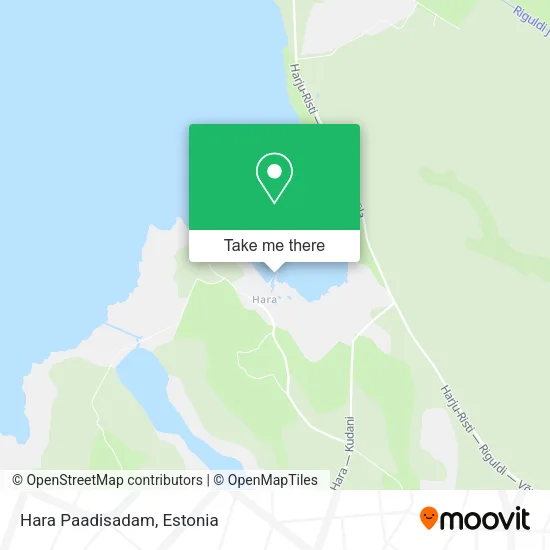 Hara Paadisadam map