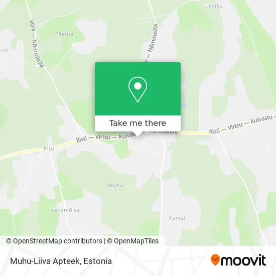 Карта Muhu-Liiva Apteek