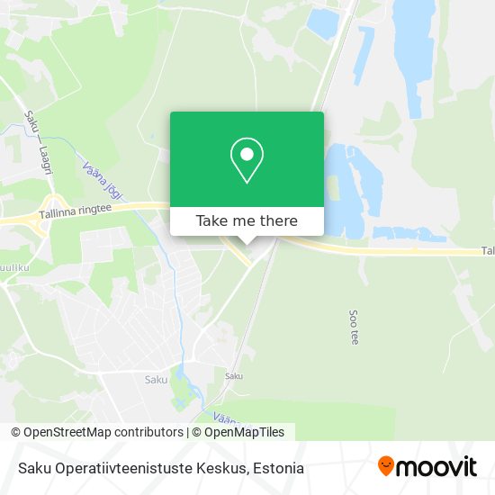 Saku Operatiivteenistuste Keskus map
