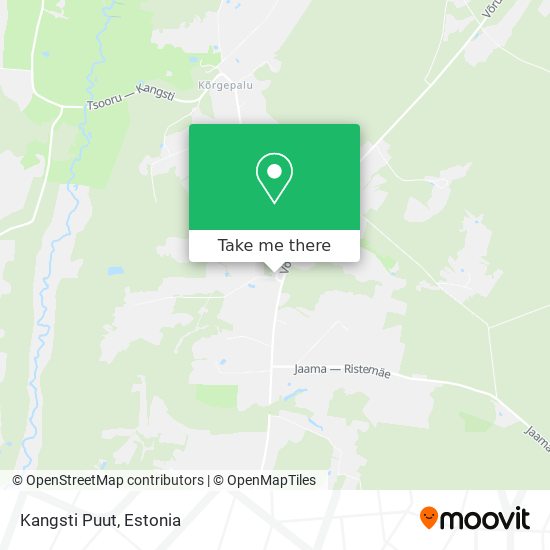 Kangsti Puut map