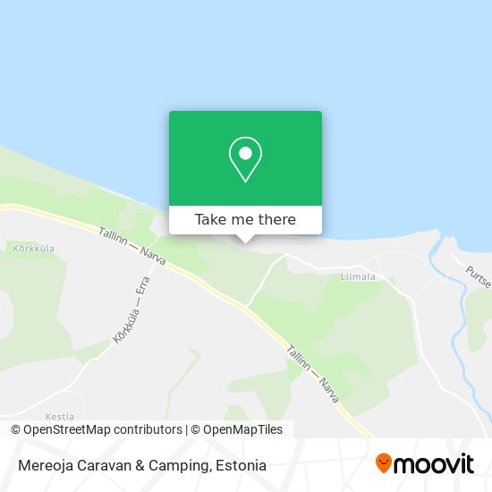 Карта Mereoja Caravan & Camping