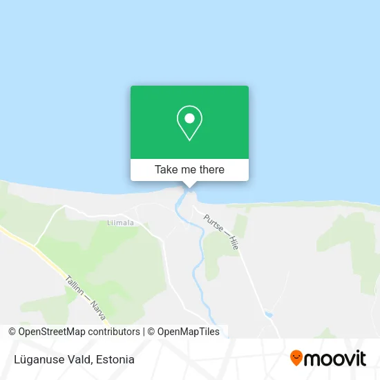 Карта Lüganuse Vald