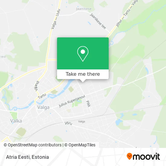 Карта Atria Eesti