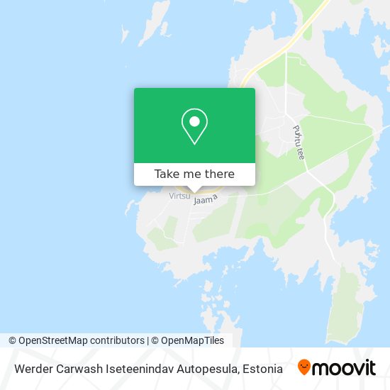 Werder Carwash Iseteenindav Autopesula map