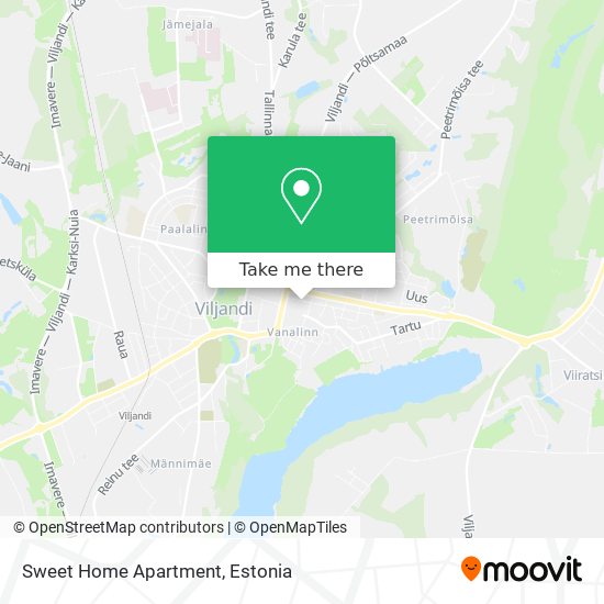 Sweet Home Apartment map