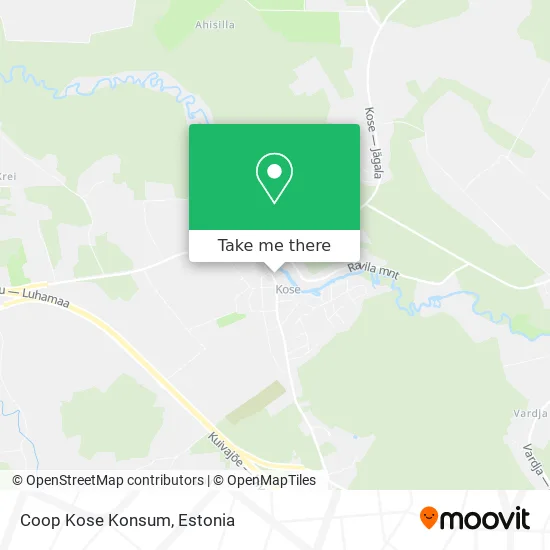 Карта Coop Kose Konsum