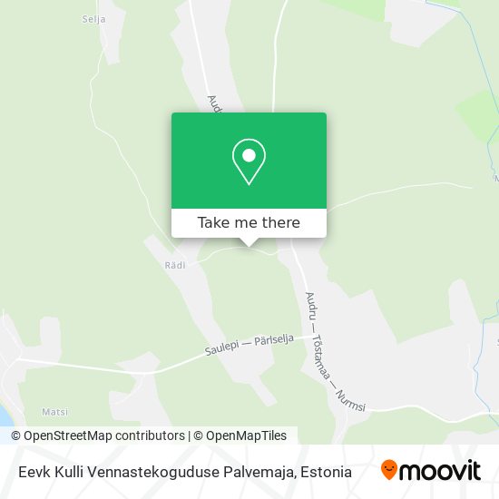 Eevk Kulli Vennastekoguduse Palvemaja map