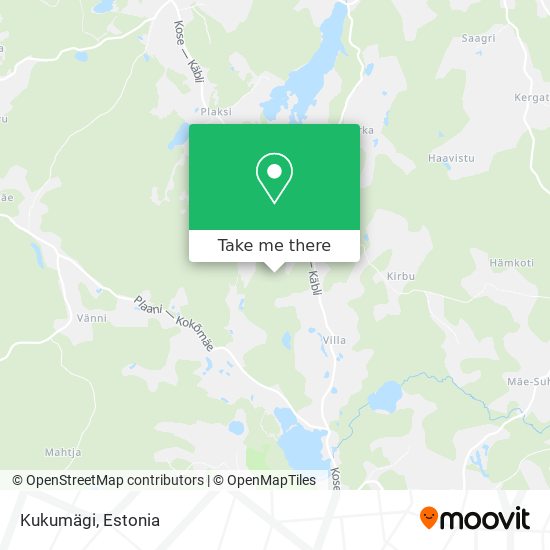 Kukumägi map