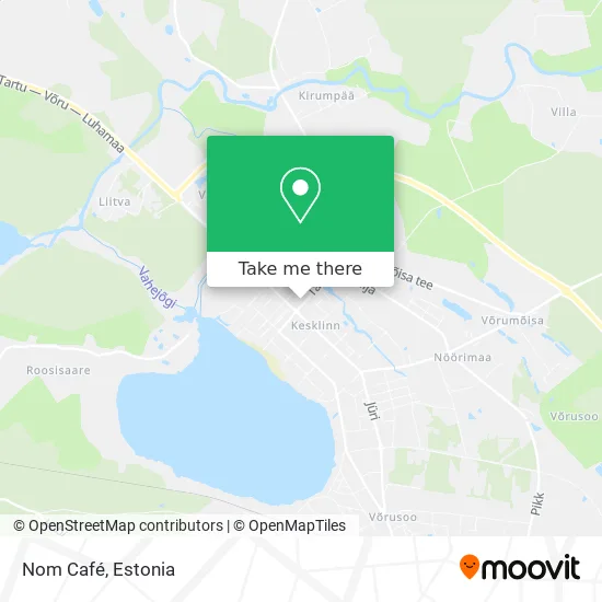 Карта Nom Café