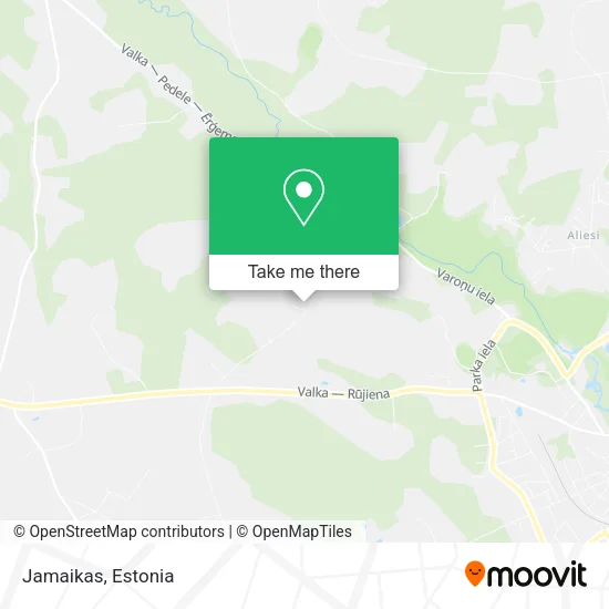 Jamaikas map