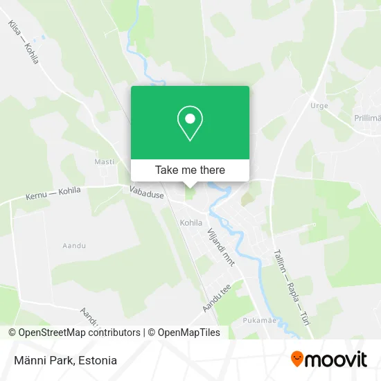 Männi Park map