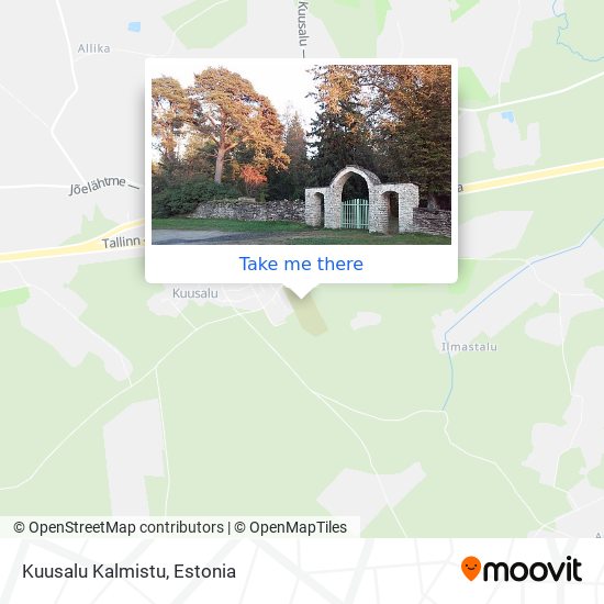 Карта Kuusalu Kalmistu
