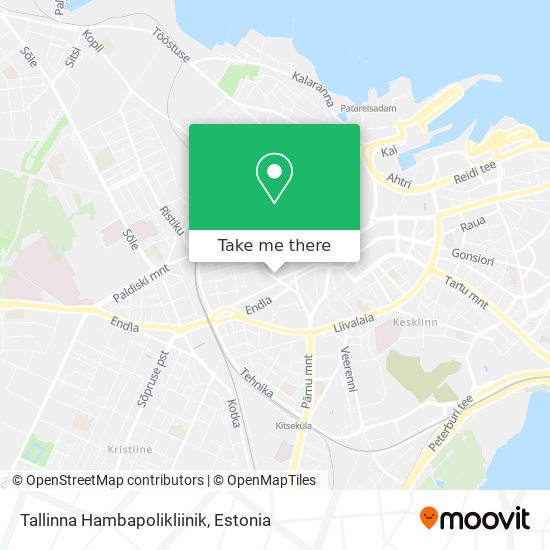 Карта Tallinna Hambapolikliinik