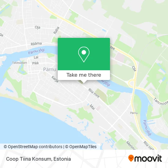 Карта Coop Tiina Konsum
