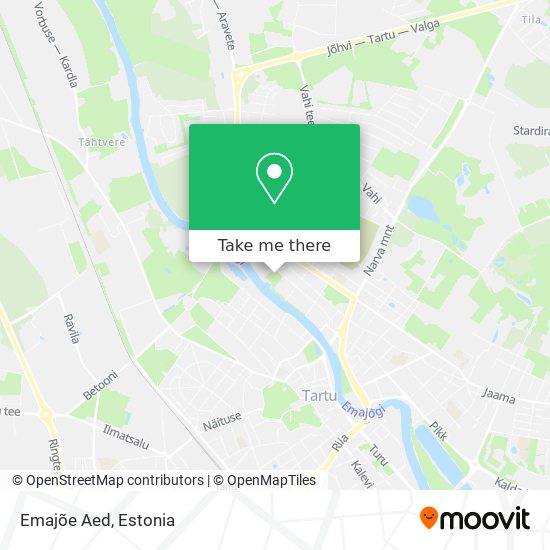 Emajõe Aed map