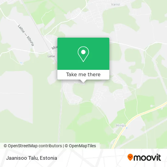 Карта Jaanisoo Talu