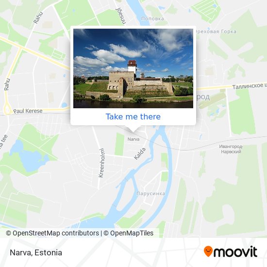 Карта Narva