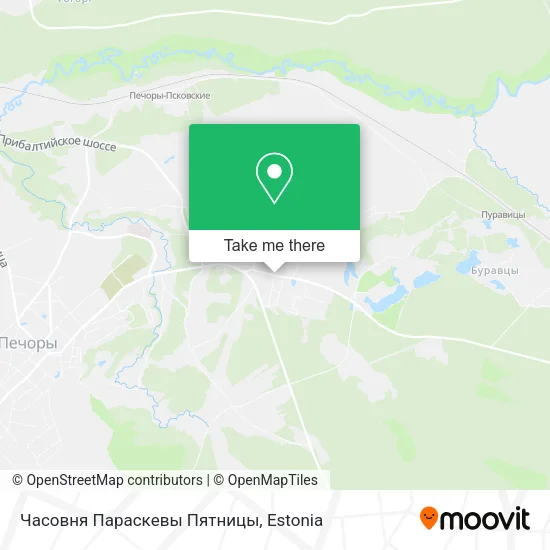 Часовня Параскевы Пятницы map