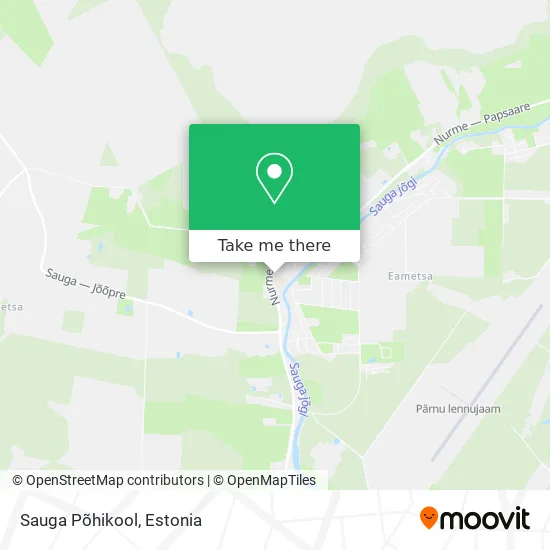 Карта Sauga Põhikool