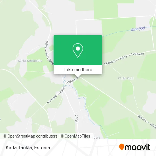 Карта Kärla Tankla
