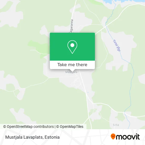 Карта Mustjala Lavaplats