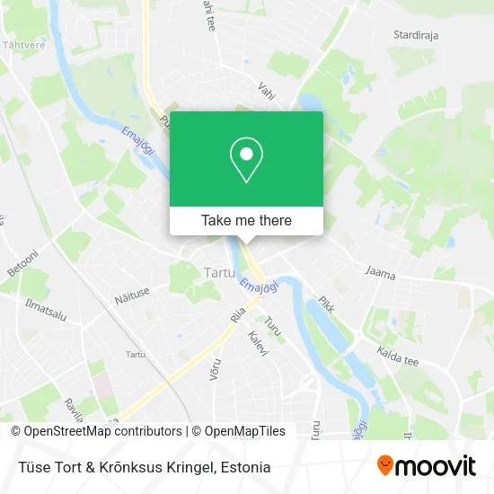Tüse Tort & Krõnksus Kringel map