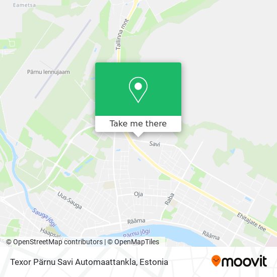 Texor Pärnu Savi Automaattankla map