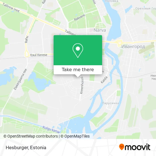 Карта Hesburger