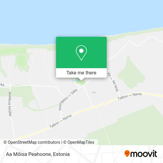 Карта Aa Mõisa Peahoone