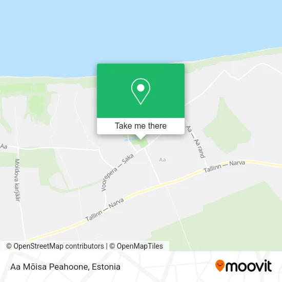 Карта Aa Mõisa Peahoone
