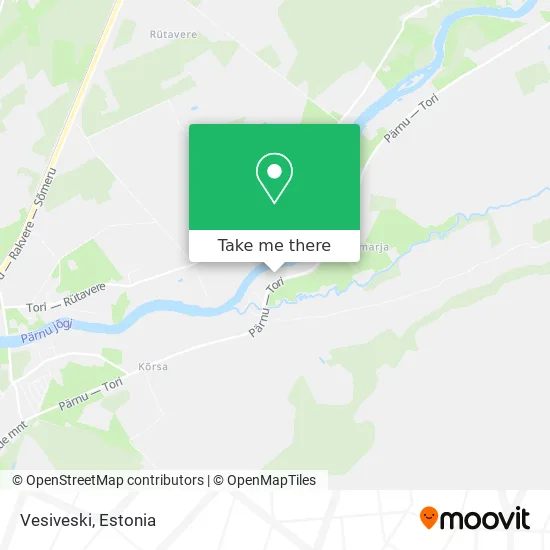 Vesiveski map