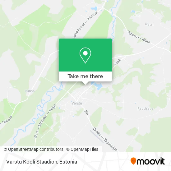 Карта Varstu Kooli Staadion