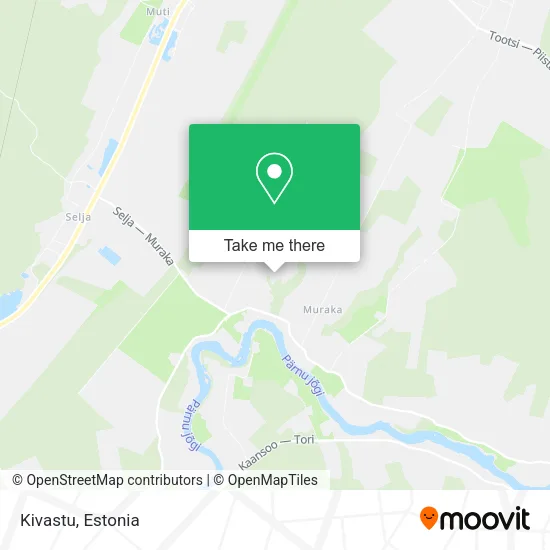 Kivastu map