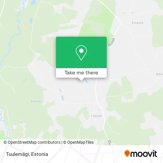 Карта Tuulemägi