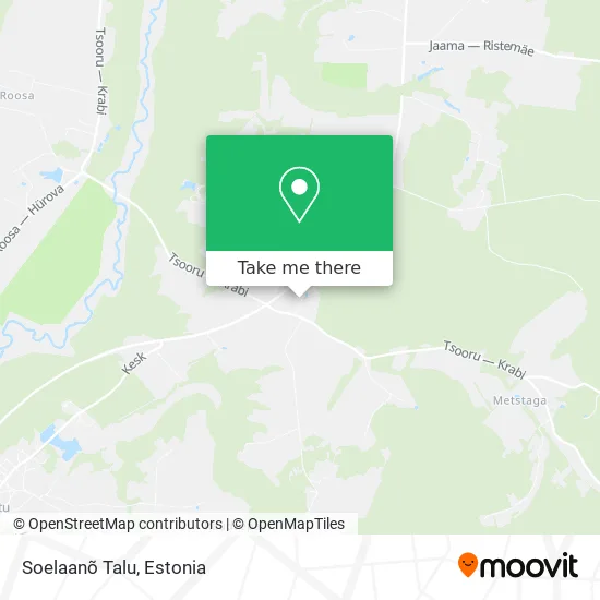 Карта Soelaanõ Talu