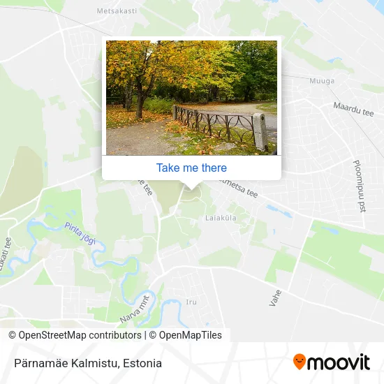 Pärnamäe Kalmistu map