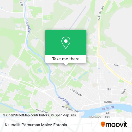 Kaitseliit Pärnumaa Malev map