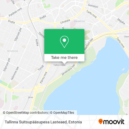 Tallinna Suitsupääsupesa Lasteaed map