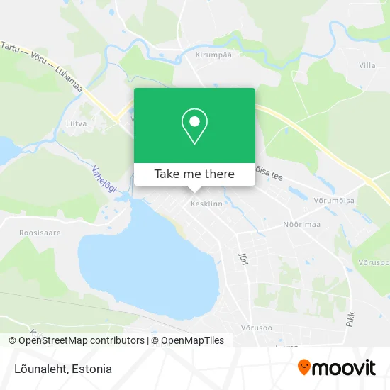 Карта Lõunaleht