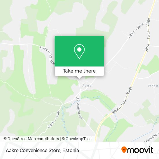 Карта Aakre Convenience Store