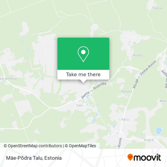 Mäe-Põdra Talu map