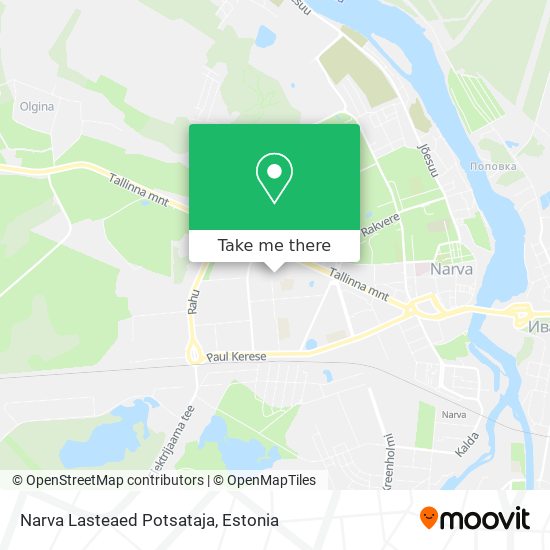 Narva Lasteaed Potsataja map